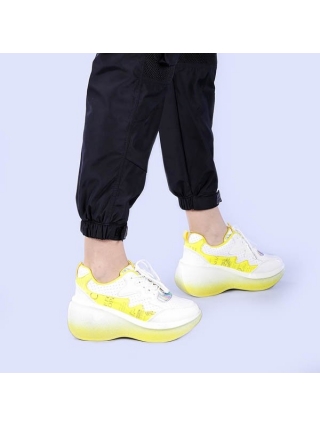 Αθλητικά Παπούτσια, Γυναικεία αθλητικά παπούτσια Sabah κίτρινα - Kalapod.gr